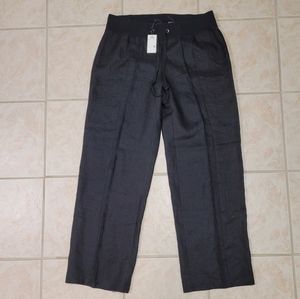 Grace Elements 100% linen draw string pants  size 0X